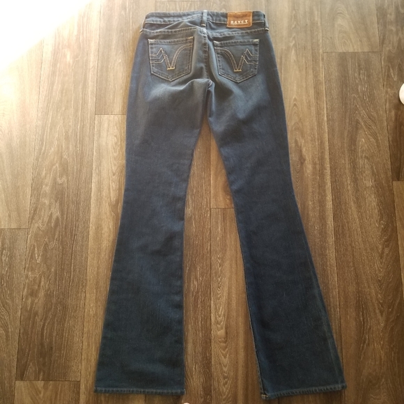 PRVCY Santa Monica Low Rise Dark Wash Bootcut Jeans Size 26 - Picture 9 of 13